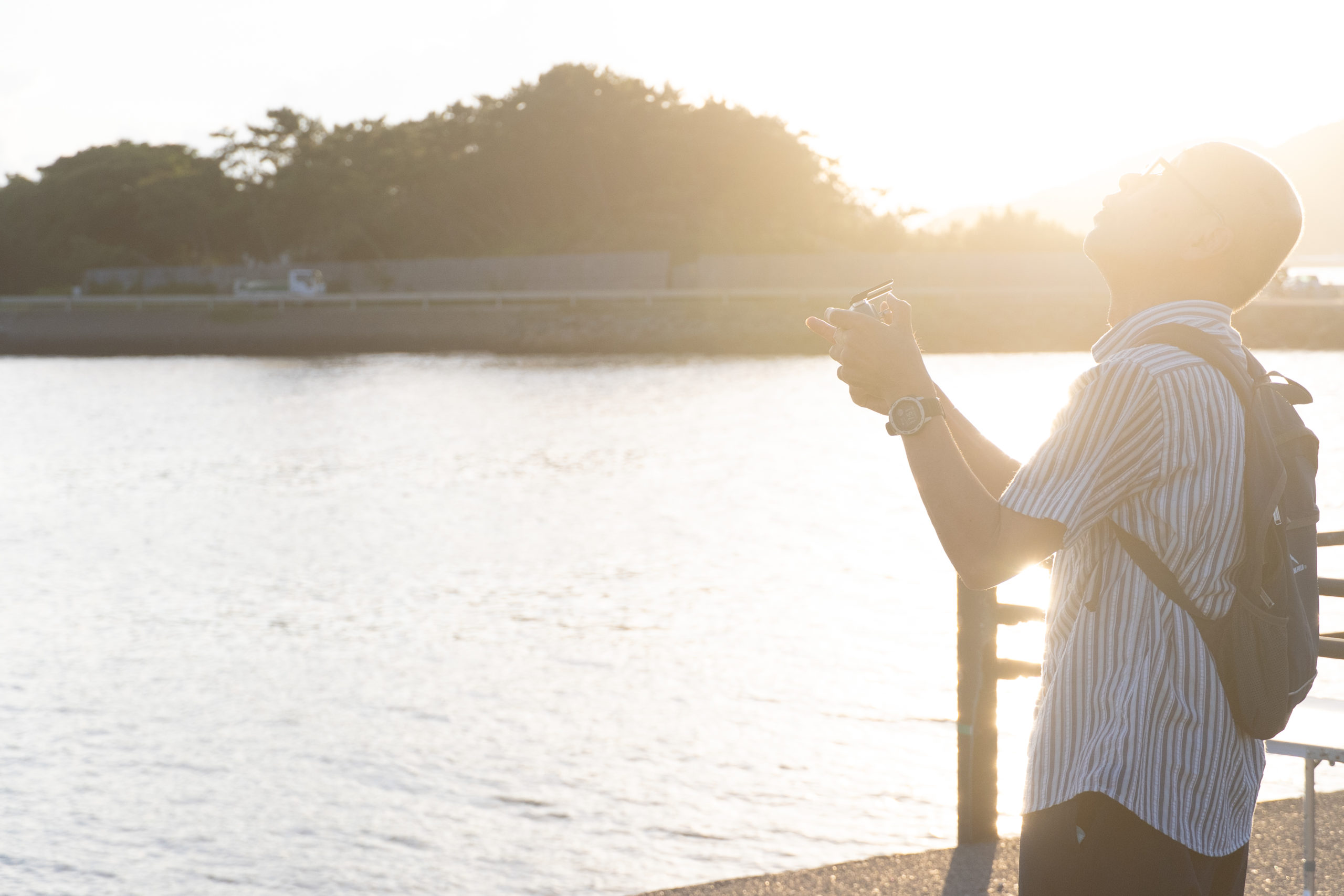 はじめてのドローン撮影体験 ― 佐賀県から夕暮れ時の空へ