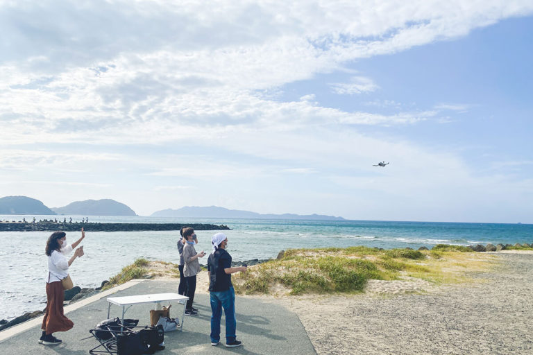 福岡で親子でドローン撮影体験ができる場所｜宗像・海浜で楽しむ“はじめての1時間”